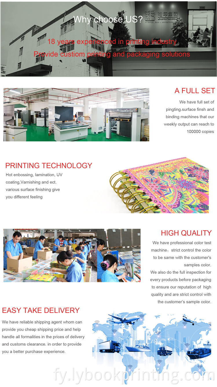 Oanpast ûntwerp Cute Style Kawaii Promoasje Gifts A5 Nije Sineeske Sineeske Factory Factory Consebook Cheap Price OEM